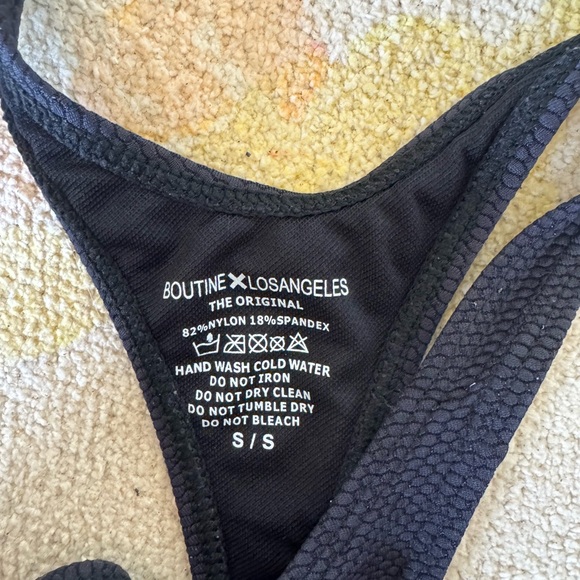 S Boutine LA BLACK DRIFT ONE PIECE - HONEYCOMB FABRIC - Picture 5 of 6